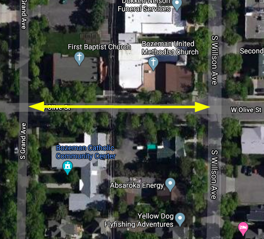 TRAFFIC ALERT: West Olive Closure, Willson to Grand